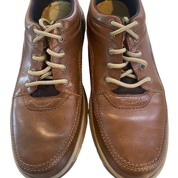 Rockport World Tour Classic Men\'s Brown Leather Size 14 Narrow Shoes # CH3940 main image 10